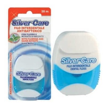 SilverCare – dentálna hodvábna voskovaná niť 50m SilverCare - 1