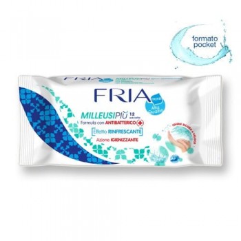 FRIA - antibakteriálne vlhčené obrúsky 12 ks FRIA - 1