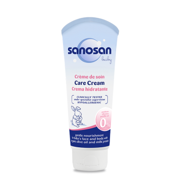 SANOSAN - jemný vyživujúci krém na tvár a telo pre bábätká 75 ml sanosan - 1