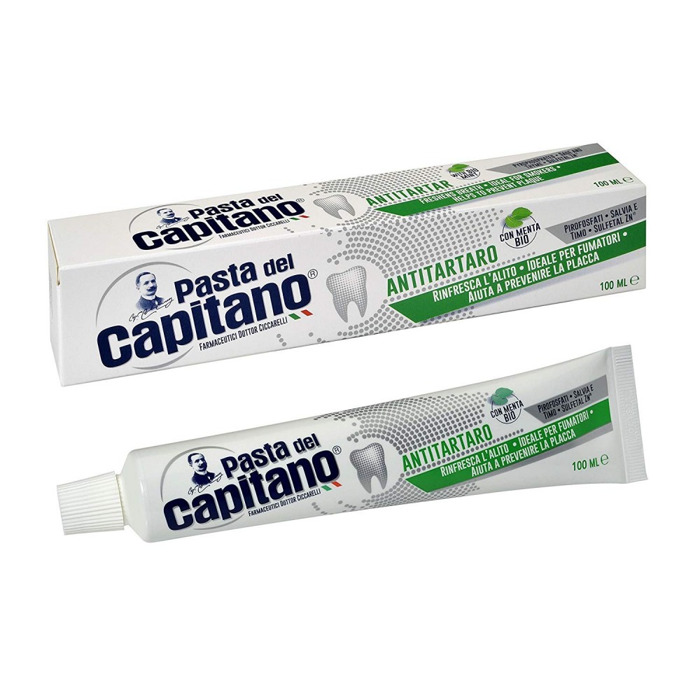 Pasta del Capitano pre fajčiarov proti zubnému kameňu 100 ml pasta del capitano - 1