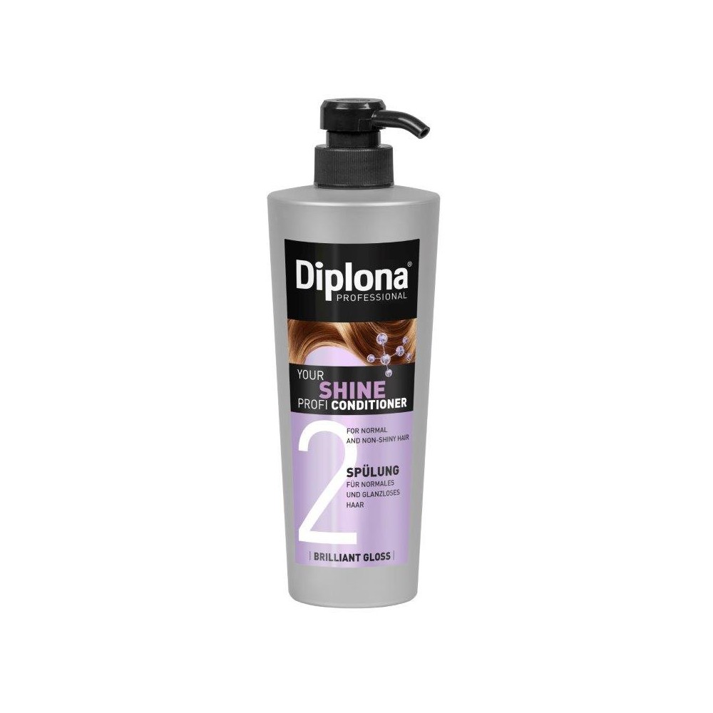 Diplona Professional YOUR SHINE PROFI kondicionér pre suché vlasy bez lesku 600 ml Diplona - 1